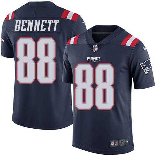 Nike Men & Women & Youth Patriots 88 Martellus Bennett Navy Blue Color Rush Limited Jersey,We sell and wholesale Nike Men & Women & Youth Patriots 88 Martellus Bennett Navy Blue Color Rush Limited Jersey on line form chian!